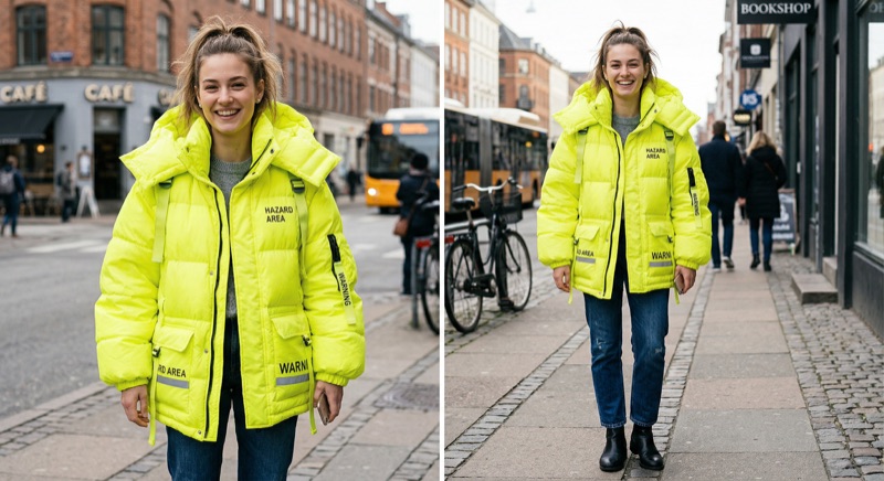 Casual Hazard Puffer